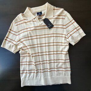 Ben Sherman Short sleeve sweater top in Men's Medium